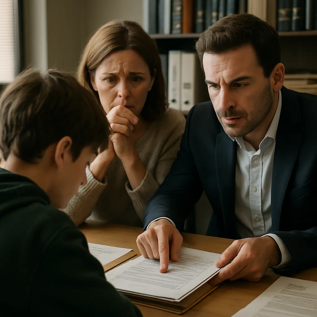 Asistencia psicológica gratuita durante el procedimiento penal de menores