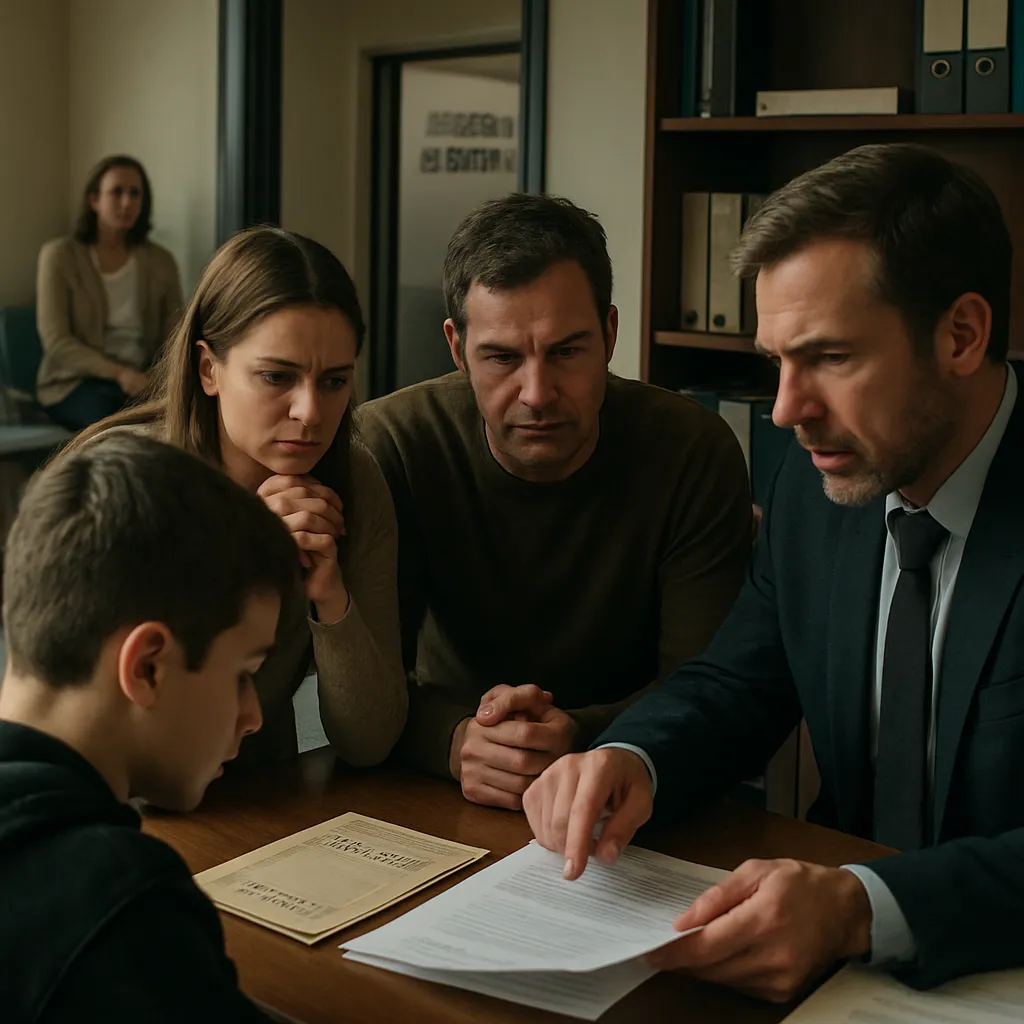 Conformidad del menor en la audiencia reducción inmediata de la medida