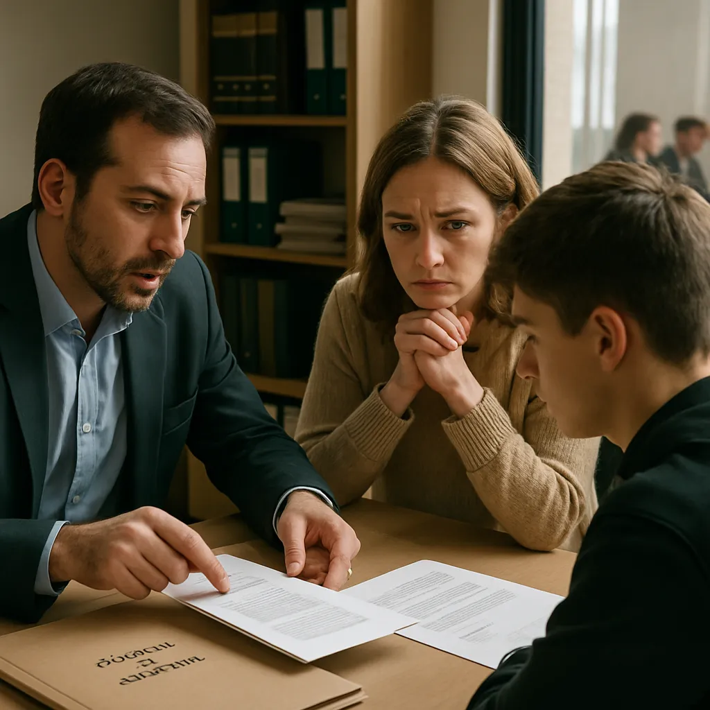 Libertad provisional tras detención de menor criterios de la Fiscalía