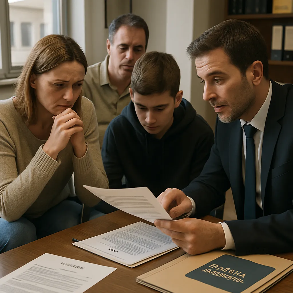 Primera citación del menor por la Fiscalía qué esperar en esa comparecencia