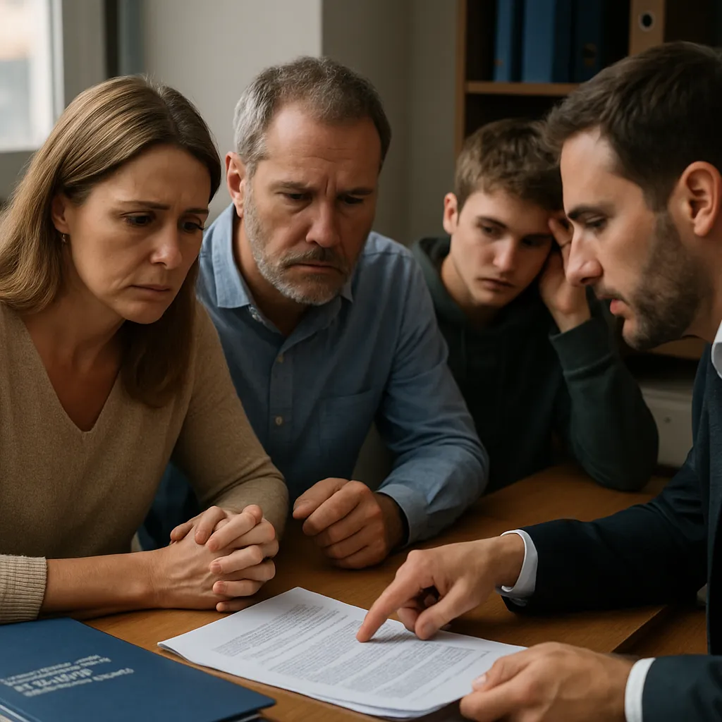Oposición de los padres a la medida impuesta legitimación para recurrir