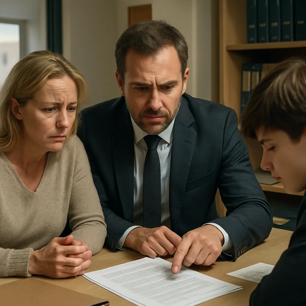 Renuncia del abogado durante el procedimiento designación de sustituto urgente